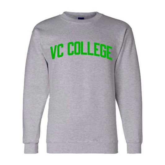 Basketball Font - Green on Light Steel