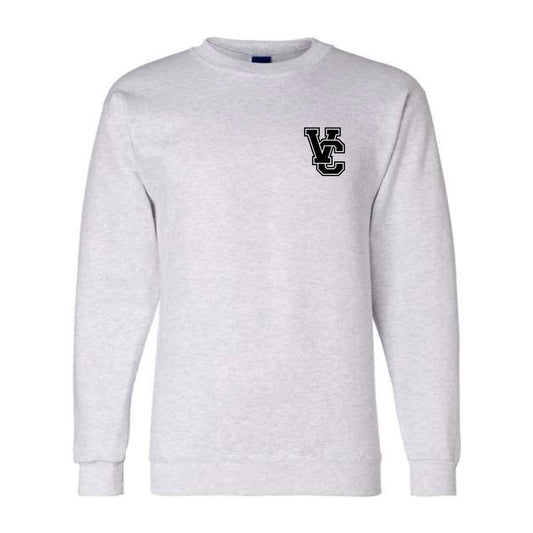 Athletic Monogram LC - Black on Silver Grey