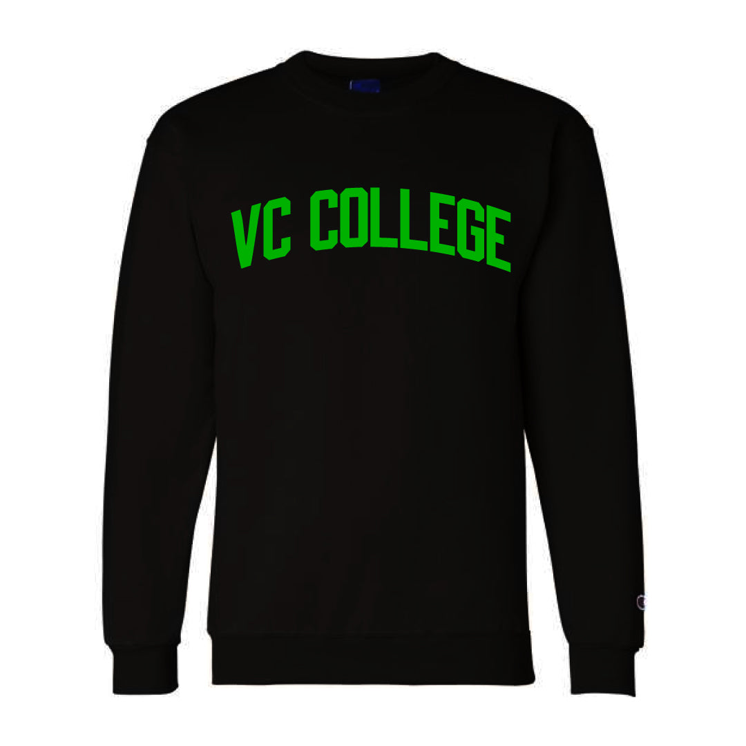 Basketball Font - Green on Black