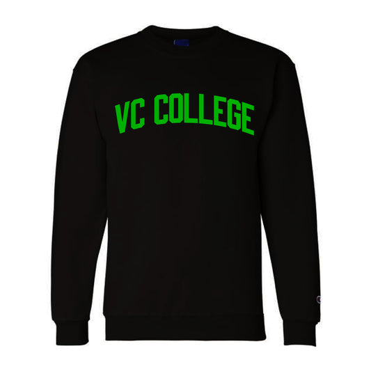 Basketball Font - Green on Black