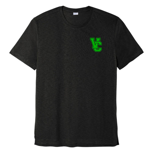 Athletic Monogram LC - Green on Black