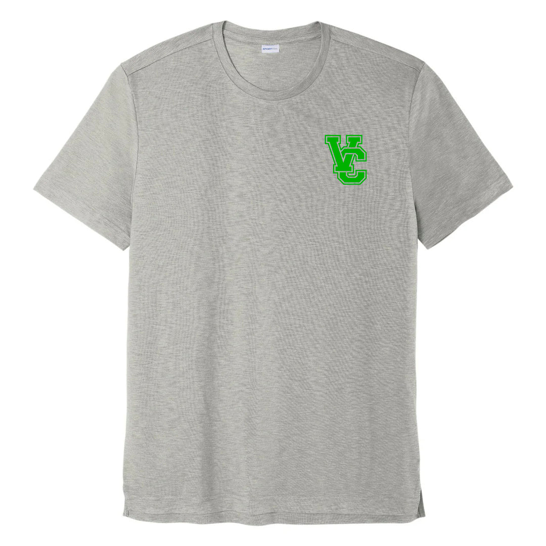 Athletic Monogram LC - Green on Silver