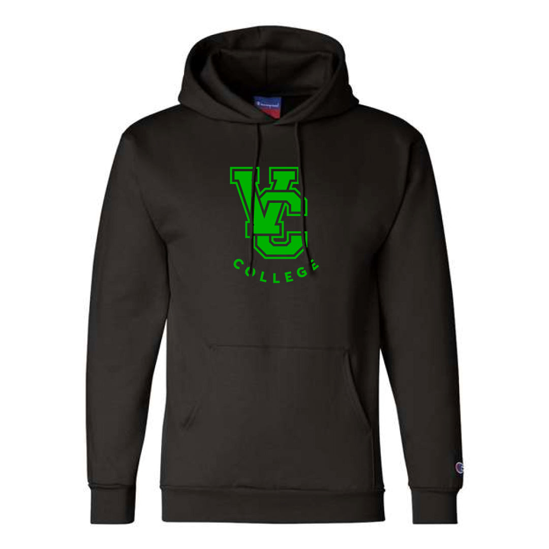 Athletic Monogram - Green on Black