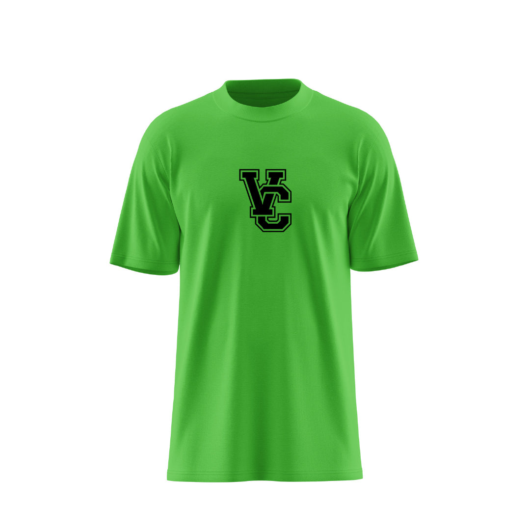 Athletic Monogram - Black on Green