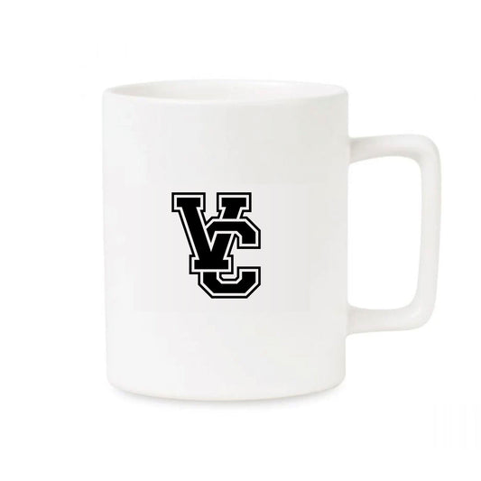 Mug - Athletic Monogram - Black on White