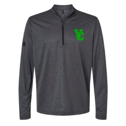 Athletic Monogram LC - Green on Black Melange
